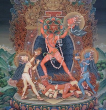 Чиннамаста, богиня Чиннамаста, энергетический канал (инициация)